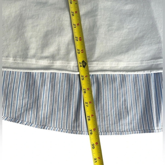 Maeve by Anthropologie Ladies Pinstriped Pocket Tunic Size Medium - Picture 9 of 9